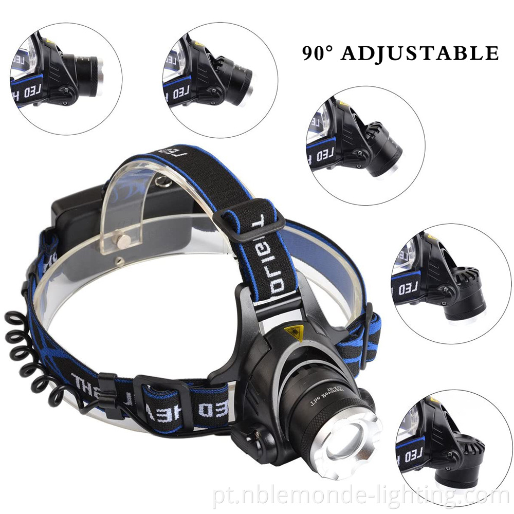 Energy-efficient Headlamp with Rechargeable Battery